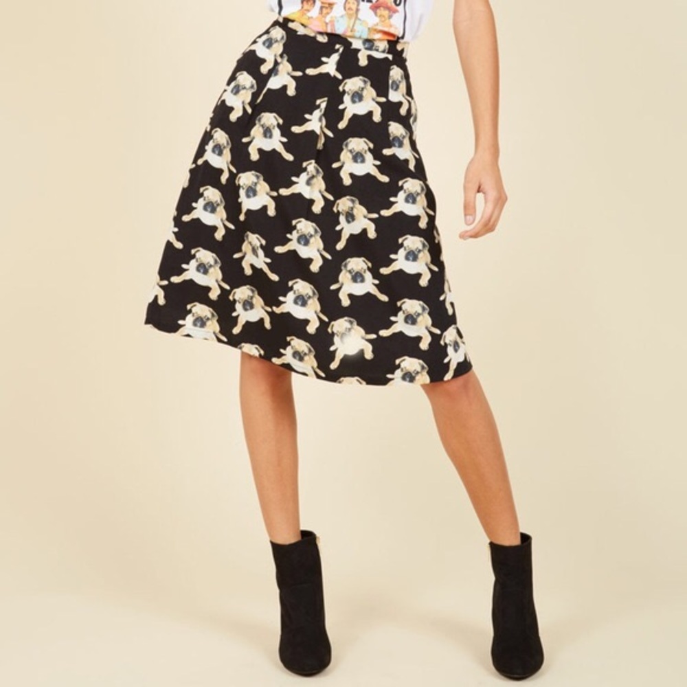 Pug skirt by ModCloth